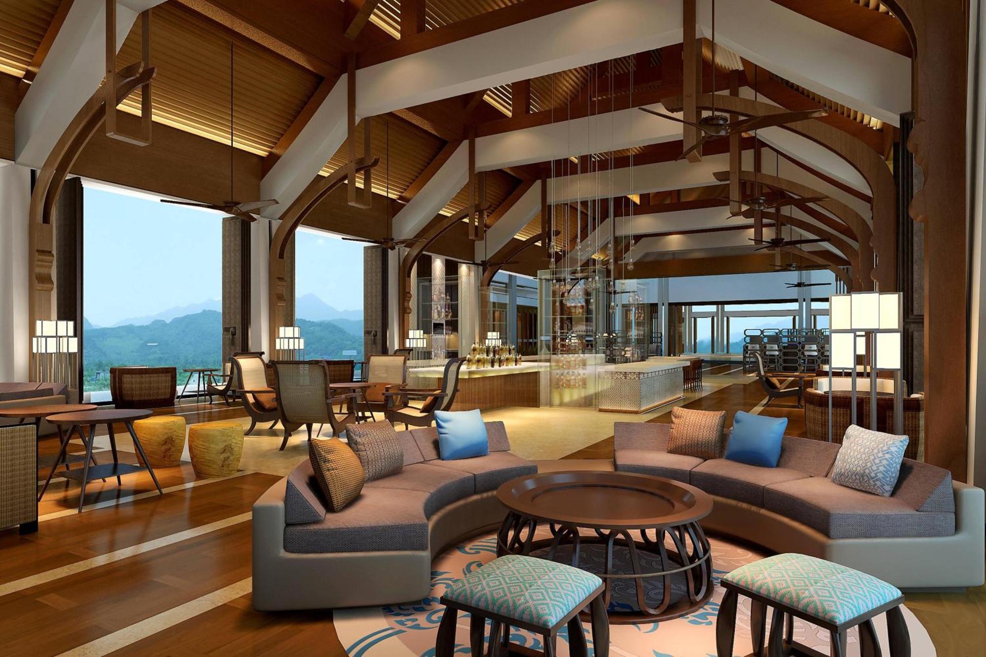 Sheraton Grand Xishuangbanna Hotel Jinghong Exteriör bild